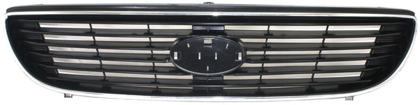 2006-2008 Kia Optima Grille, Chrome Shell/Black Insert.