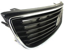 2006-2008 Kia Optima Grille, Chrome Shell/Black Insert.