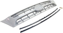 2006-2012 Kia Sedona Grille, Upper, Chrome Shell/gray.