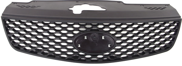 2006-2009 Kia Rio5 Grille, Polypropylene, Black.