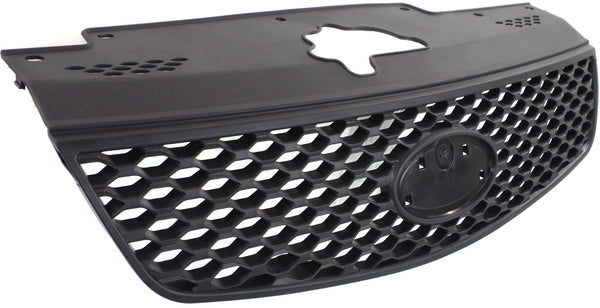 2006-2009 Kia Rio5 Grille, Polypropylene, Black.