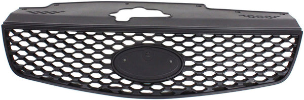2006-2009 Kia Rio5 Grille, Polypropylene, Black.