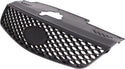 2006-2009 Kia Rio5 Grille, Polypropylene, Black.