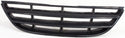 2004-2005 Kia Spectra Grille, Plastic, Painted-Black.