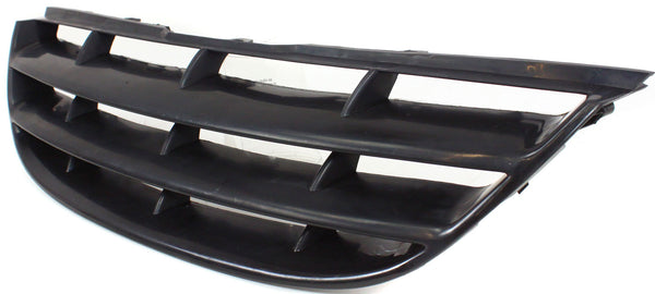 2004-2005 Kia Spectra Grille, Plastic, Painted-Black.
