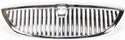 2003-2011 Lincoln Town Car Grille, Fiberglass, Chrome.