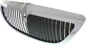 2003-2011 Lincoln Town Car Grille, Chrome Shell.