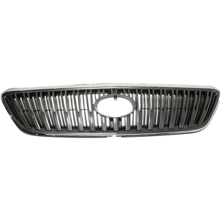 2004-2006 Lexus Rx330 Grille, Chrome Shell/Silver Gray.