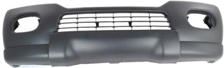 2000-2004 Mitsubishi Montero Sport Front Bumper Cover, Primed, w/o Fender Flare.