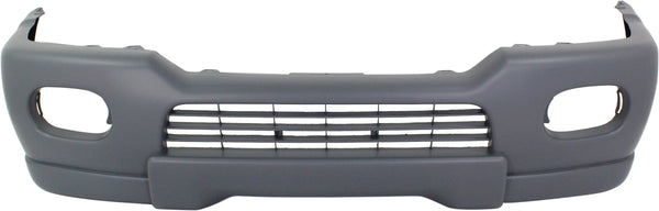 2000-2004 Mitsubishi Montero Sport Front Bumper Cover, Primed, w/ Fender Flare.