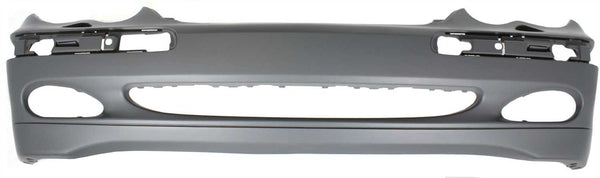 2001-2004 Mercedes-Benz C-Class Front Bumper Cover, Primed, w/ Head Lamp.