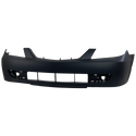 2001-2003 Mazda Protege Front Bumper Cover, Primed, Sedan.