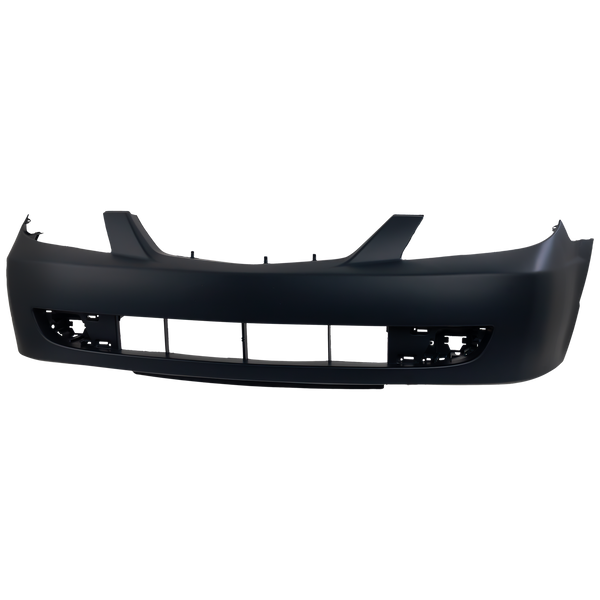 2001-2003 Mazda Protege Front Bumper Cover, Primed, Sedan.