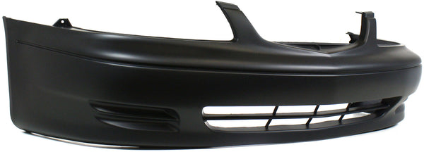 2000-2002 Mazda 626 Front Bumper Cover, Primed.