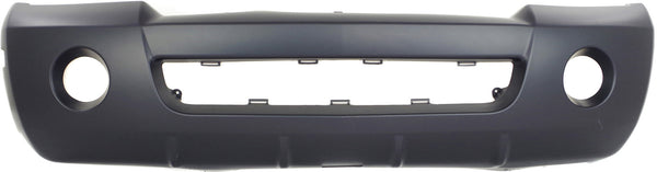 2002-2005 Mercury Mountaineer Front Bumper Cover, Primed, w/Fog Lamp Hole.