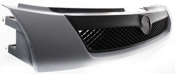 1998 Mazda Protege Grille, Partial Primed Gray, Sedan.