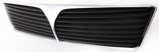 2002-2003 Mitsubishi Lancer Grille, Chrome Shell/Dark Gray Insert.