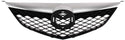 2003-2005 Mazda 6 Grille, Black, With Chrome Upper Bar.