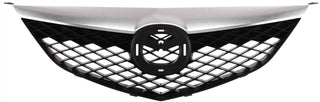 2003-2005 Mazda 6 Grille, Black, With Chrome Upper Bar.