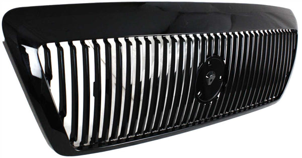 2003-2004 Mercury Marauder Grille, Black, Sedan.