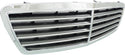 2003-2006 Mercedes S-class Grille, Chrome Shell/gray.