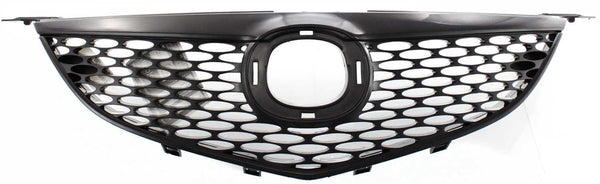 2004-2006 Mazda 3 Grille, Honeycomb Insert, Black.
