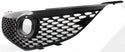 2004-2006 Mazda 3 Grille, Honeycomb Insert, Black.