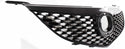 2004-2006 Mazda 3 Grille, Honeycomb Insert, Black.
