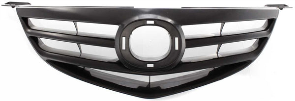 2004-2006 Mazda 3 Grille, Horizontal Bar Insert, Black.