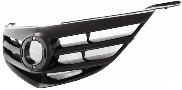 2004-2006 Mazda 3 Grille, Horizontal Bar Insert, Black.