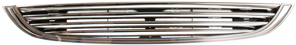 2002-2004 Mini Cooper Grille,Chrome Shell/Black Insert.