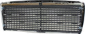 1984-1993 Mercedes 190E Grille, Chrome Shell/primed.