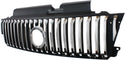 2005-2007 Mercury Mariner Grille, Black Shell/Chrome.