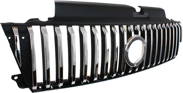 2005-2007 Mercury Mariner Grille, Black Shell/Chrome.