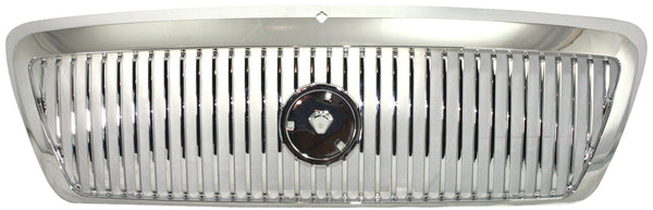 2003-2005 Mercury Grand Marquis Grille,Two Tone Chrome.