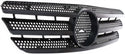 1998-2005 Mercedes ML-Class Grille, Painted-Black.