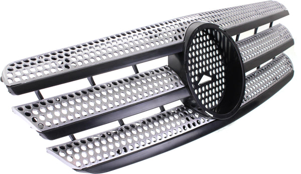 2002-2005 Mercedes ML-Class Grille, Painted-Silver.
