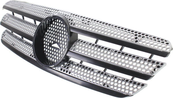 2002-2005 Mercedes ML-Class Grille, Painted-Silver.