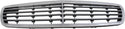 2003-2006 Mercedes E-class Grille, Chrome Shell/Silver.