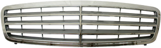2005-2007 Mercedes C-Class Grille, Chrome/gray, Frame.
