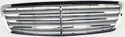 2005-2007 Mercedes C-Class Grille, Chrome/gray, Frame.