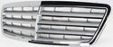 2005-2007 Mercedes C-Class Grille, Chrome/gray, Frame.