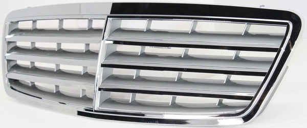 2005-2007 Mercedes C-Class Grille, Chrome/gray, Frame.
