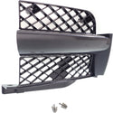 2003-2004 Mitsubishi Outlander Grille RH, All Black.