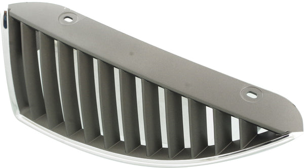 2004-2005 Mitsubishi Lancer Grille LH, Chrome/Silver-Black.