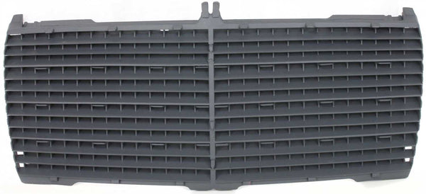 1986-1993 Mercedes E-class Grille, Insert, Primed-Black.