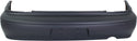 2002-2003 Mitsubishi Lancer Rear Bumper Cover, Primed, w/o Spoiler Hole.