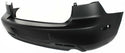 2004-2006 Mazda 3 Rear Bumper Cover, Primed, Standard Type, Sedan-Capa.