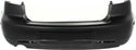 2004-2006 Mazda 3 Rear Bumper Cover, Primed, w/o Spoiler Hole, Sedan.