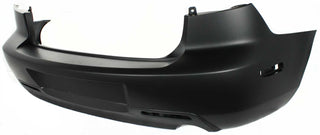 2004-2006 Mazda 3 Rear Bumper Cover, Primed, w/o Spoiler Hole, Sedan.